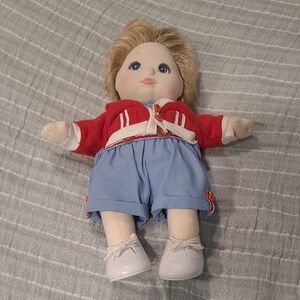 Vintage 1985 Mattel My Child Plush Boy Doll